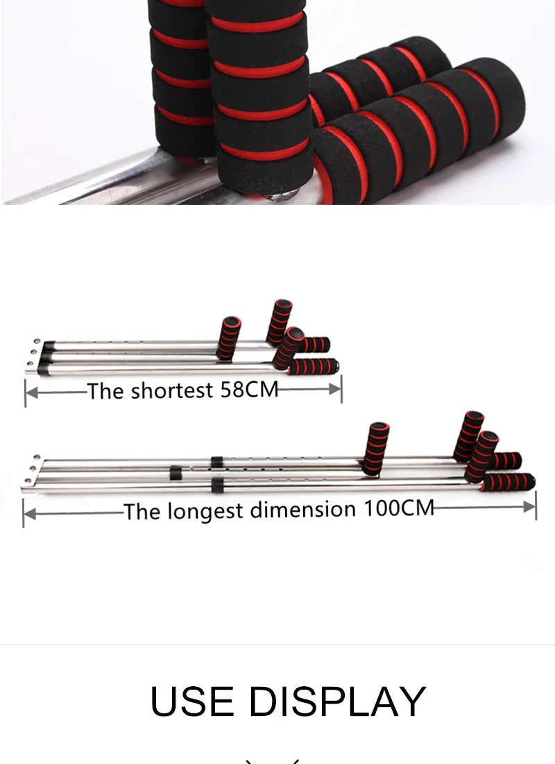 3 Bar Leg Stretcher Split Machine Extension Device Stainless Steel Leg Ligament for Ballet Yoga Exercise Training Equipment