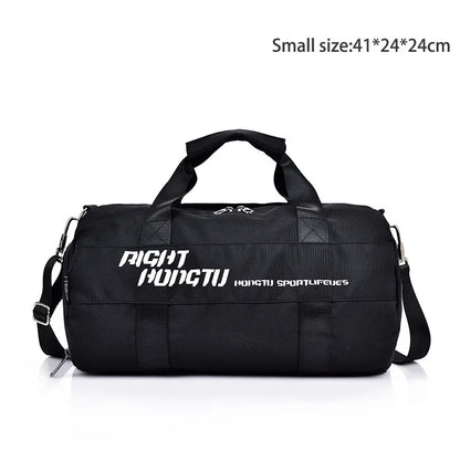 Sports Fitness Travel Handbag Dry And Wet Waterproof With Shoes Pocket Training Yoga Mat Storage Men Women Gym Sporttas Bag