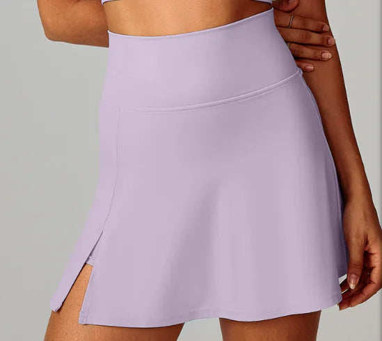 Ribbed One Shoulder Stretch Yoga Bra & Shockproof Women's Activewear Set