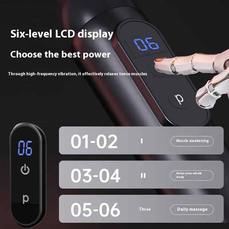 Electric Long Handle Massage Gun