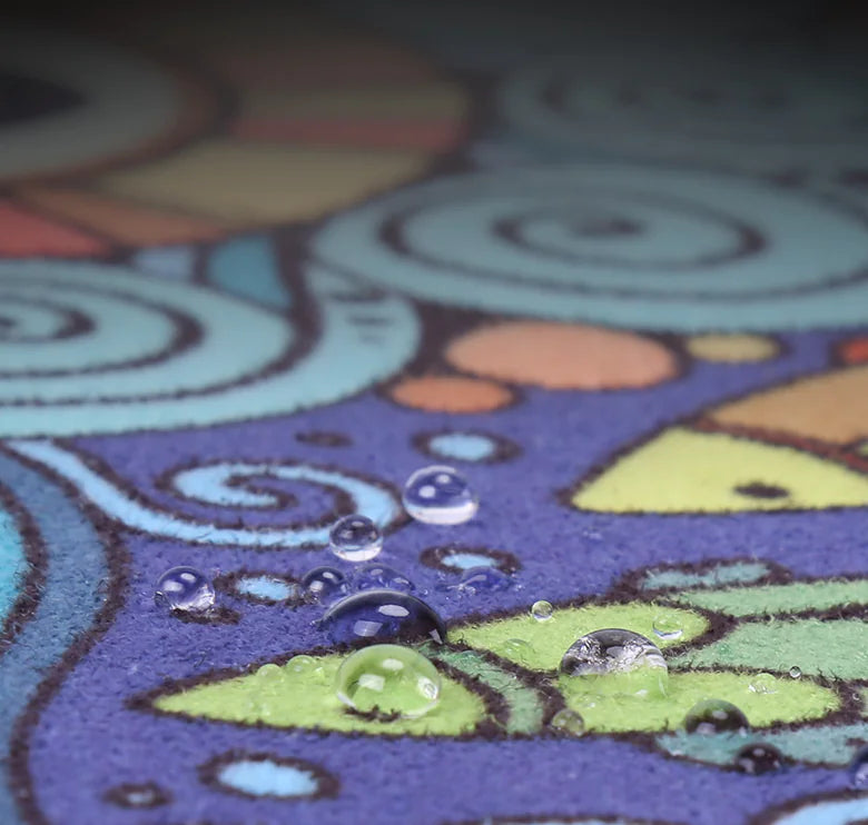 "Carpet, Yoga Mat, Printed Meditation Mat"