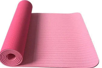 TPE Yoga Mat - Non-Slip Fitness Exercise Mat, Two Colors