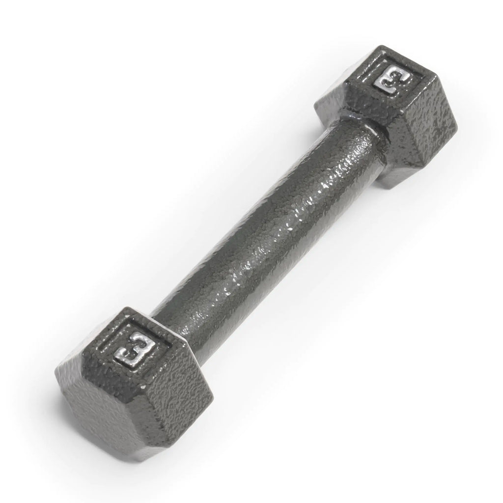 Marcy Cast Hex 3lb Dumbbell IV-2003