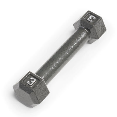 Marcy Cast Hex 3lb Dumbbell IV-2003