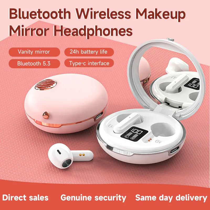 Wireless TWS Earbuds with Bluetooth 5.3 and Waterproof Design