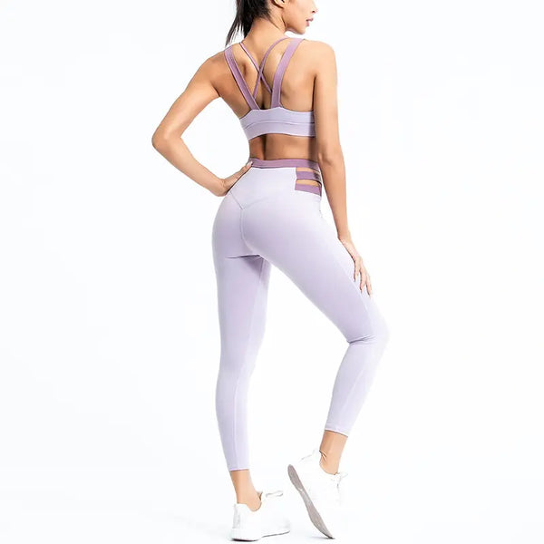 2020 Cross-Border Yoga Suit Set - Quick-Dry Activewear