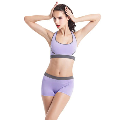 Wireless Yoga Bra Set