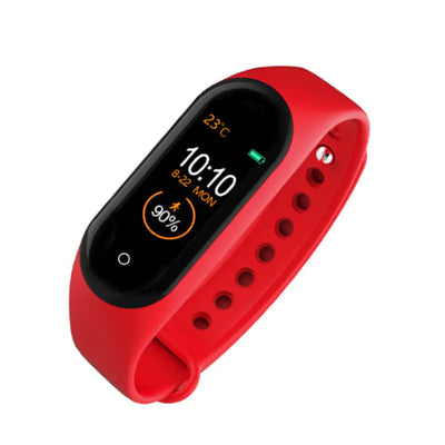 Waterproof Smart Bracelet with Pedometer and Heart Rate Monitor