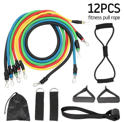 11-Piece Resistance Band Set