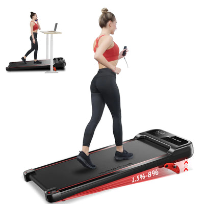 RHYTHM FUN Incline Walking Treadmill with Remote