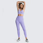 Seamless Knit Yoga Set for Women - Activewear Outfit