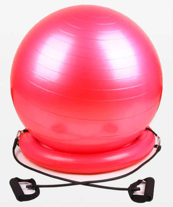 Yoga Ball Base Stand with Anti-Burst Storage Ring