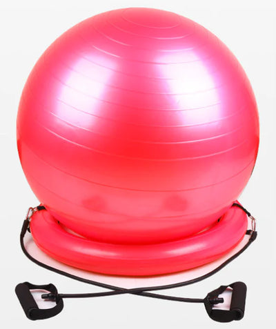 Yoga Ball Base Stand with Anti-Burst Storage Ring