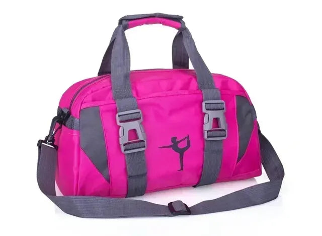 Waterproof Nylon Yoga Fitness Shoulder Crossbody Bag