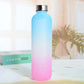 33.8oz Gradient Outdoor Fitness Plastic Water Bottle