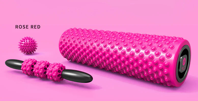 Foam Roller and Yoga Column Set for Muscle Relaxation