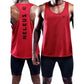 2PCS Adult Men Women Running Outdoor Shirts Tight Gym Tank Top Fitness Sleeveless T-shirts Sport Exercise Basketball Vest Clothe
