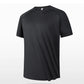 High quality men breathable fast drying running sports fitness breathable comfortable short sleeve T-shirt casual light Gym Tops