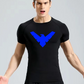 T Shirt Men Rashguard Jiu Jitsu Bjj Gym Fitness Running Training Shirts Boxing Jersey Compression Nightwing Print Tops For Male