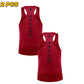 2PCS Adult Men Women Running Outdoor Shirts Tight Gym Tank Top Fitness Sleeveless T-shirts Sport Exercise Basketball Vest Clothe