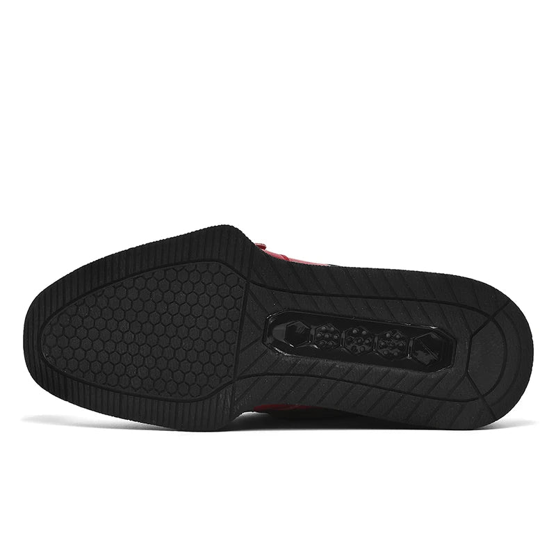 Professional Weightlifting Shoes for Men Women Flat Bottom Power Training Sneakers Indoor Gym Footwears Comfortable