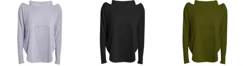 Long Sleeve Yoga Shirts for Women Loose Sports Tee Crop Top Sports Top Women Sportswear Gym Fitness Wear Clothing Workout Female