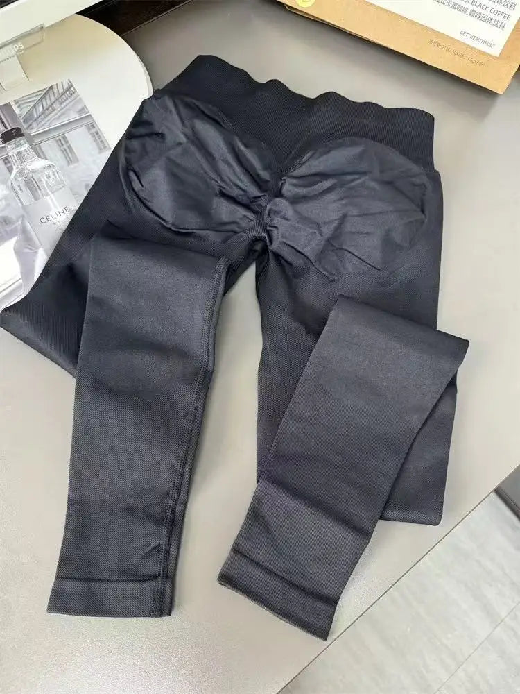 Seamless Gym Pants Women Soft Scrunch Workout Tights Female Running High Waist Yoga Legging Push Up Sports Leggings Women