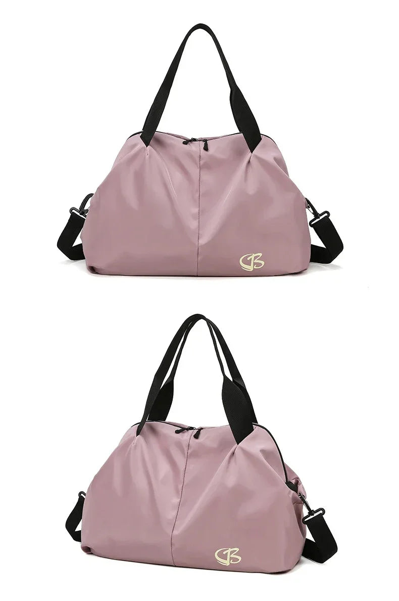 Large Capacity Yoga Gym Bag Waterproof  Women Swimming Outdoor Sports Bags Multifunction Hand Travel Duffle Weekend Package Bag