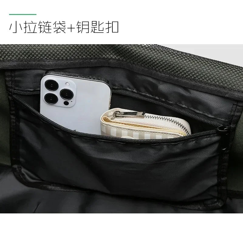 Men Sports Bag Large Capacity Travel Bag with Shoes Compartment Dry Wet Pocket Gym Bag Workout Dance Sports Gym Backpack