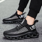 YRZL Men Shoes Comfortable Sneakers Womoen Breathable Couple Running Shoes Mesh Tenis Sport Shoes Size 36-46 Waling Sneakers Men