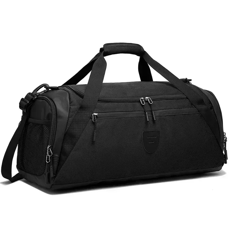 Men Sports Bag Large Capacity Travel Bag with Shoes Compartment Dry Wet Pocket Gym Bag Workout Dance Sports Gym Backpack