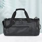 Men Fitness Bag Large Capacity with Shoe Compartment and Wet Pocket Training Sports Bag for Camping/Trekking/Hiking/Traveling
