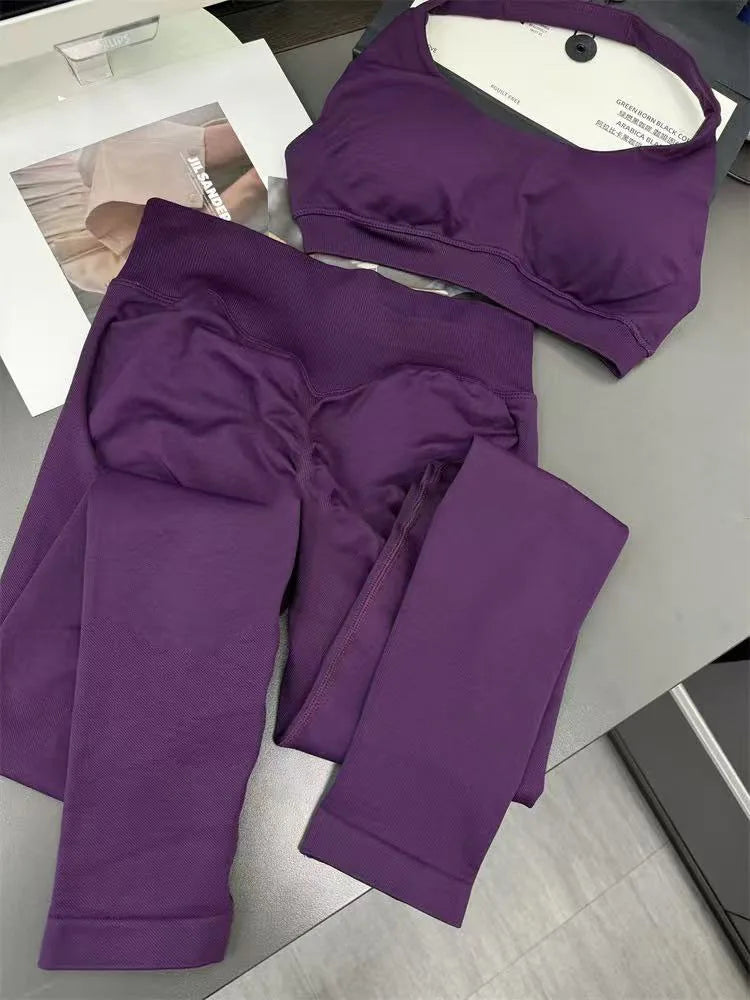 Seamless Gym Pants Women Soft Scrunch Workout Tights Female Running High Waist Yoga Legging Push Up Sports Leggings Women