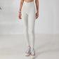 Women V Front Cross over Yoga Pants Soft Nylon Gym Sport Leggings Stretchy Workout Fitness Tights Running Squat Proof Dry Fit