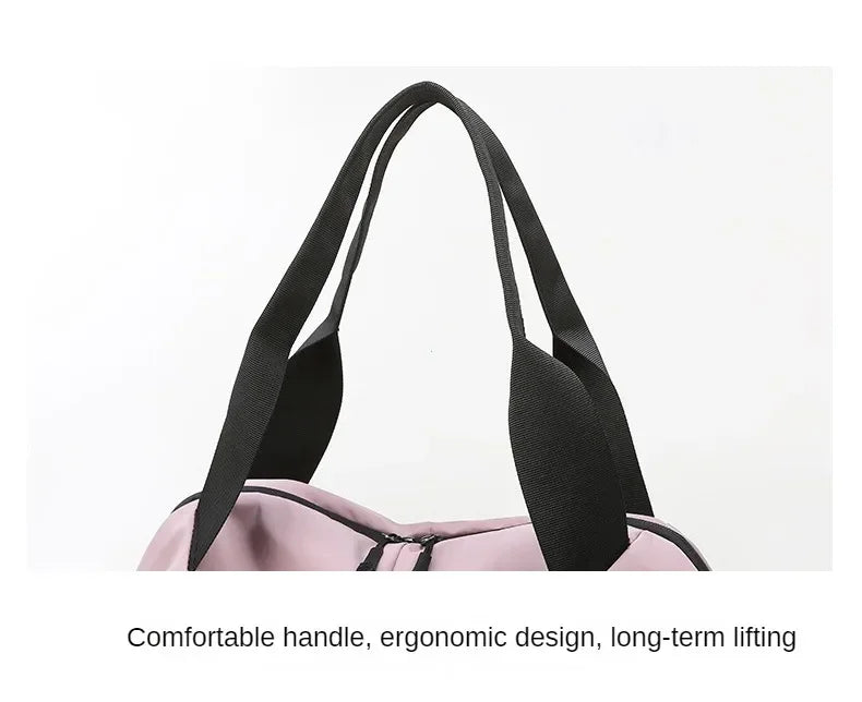 Large Capacity Yoga Gym Bag Waterproof  Women Swimming Outdoor Sports Bags Multifunction Hand Travel Duffle Weekend Package Bag