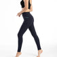 Women Fashion Pocket Bubble Pants Stretchy Slim Leggings Gym Running Cycling Fitness Pants High Waist Hip Lift Leggings Female