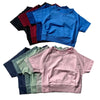 Impact Crop Top for Women Workout Gym Clothing Seamless Yoga Crop Top Shirt Sleeve Sports Shirts