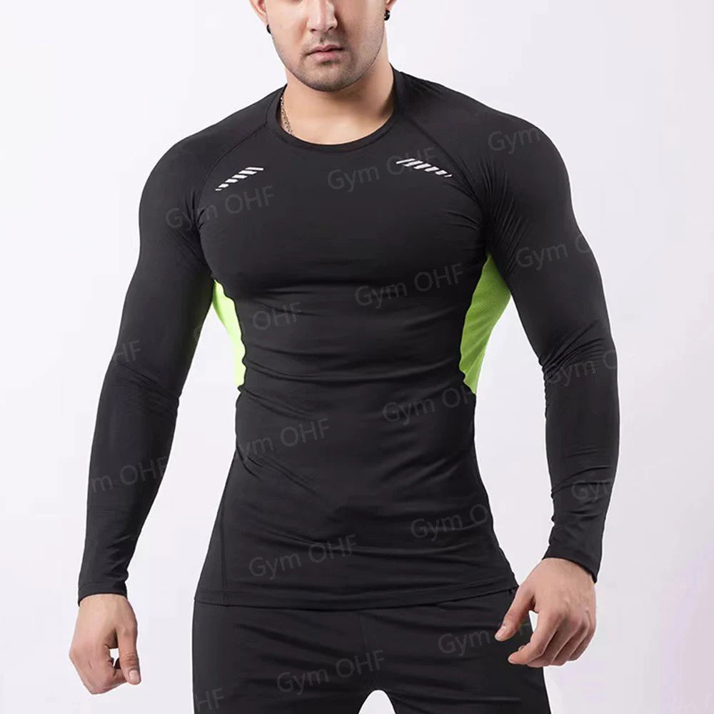 T Shirt Men Rashguard Jiu Jitsu Bjj Gym Fitness Running Training Shirts Boxing Jersey Compression Nightwing Print Tops For Male