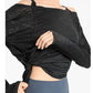 Long Sleeve Yoga Shirts for Women Loose Sports Tee Crop Top Sports Top Women Sportswear Gym Fitness Wear Clothing Workout Female