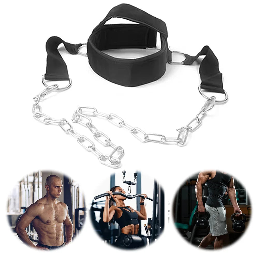 Head Neck Training Head Harness Adjustable Gym Fitness Weight Bearing Cap Body Strength Exercise Strap Neck Muscle Power Trainer
