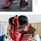 Men's and women's flats fashion casual sneakers couple walking shoes plus size breathable fitness running shoes men shoes