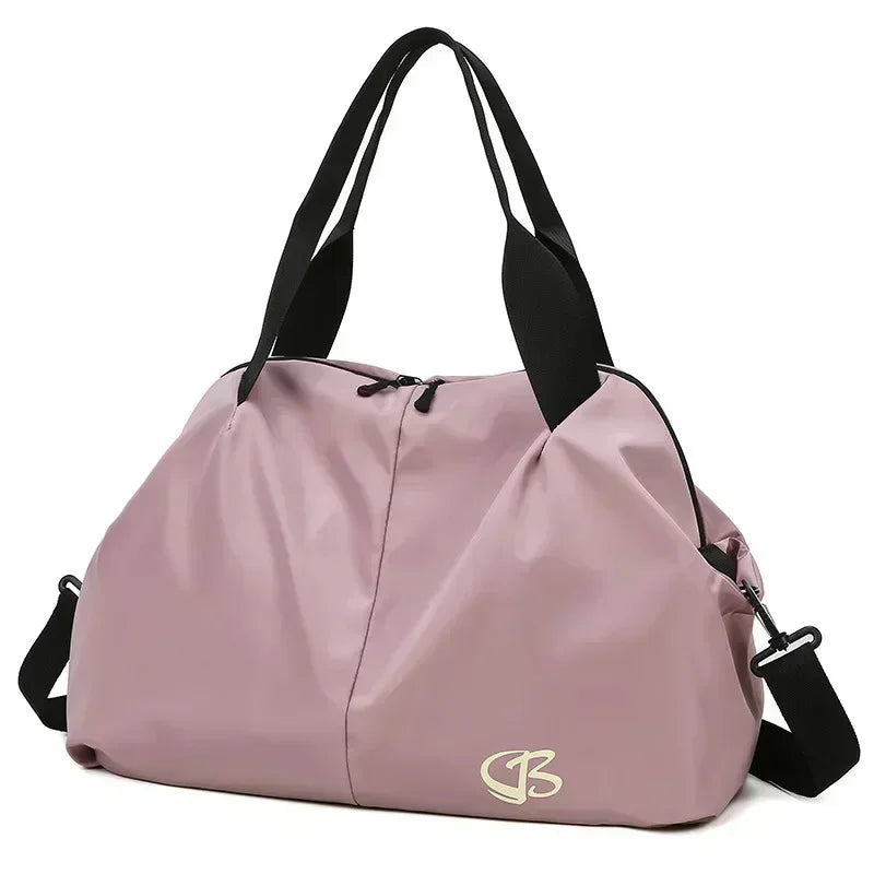 Large Capacity Yoga Gym Bag Waterproof  Women Swimming Outdoor Sports Bags Multifunction Hand Travel Duffle Weekend Package Bag