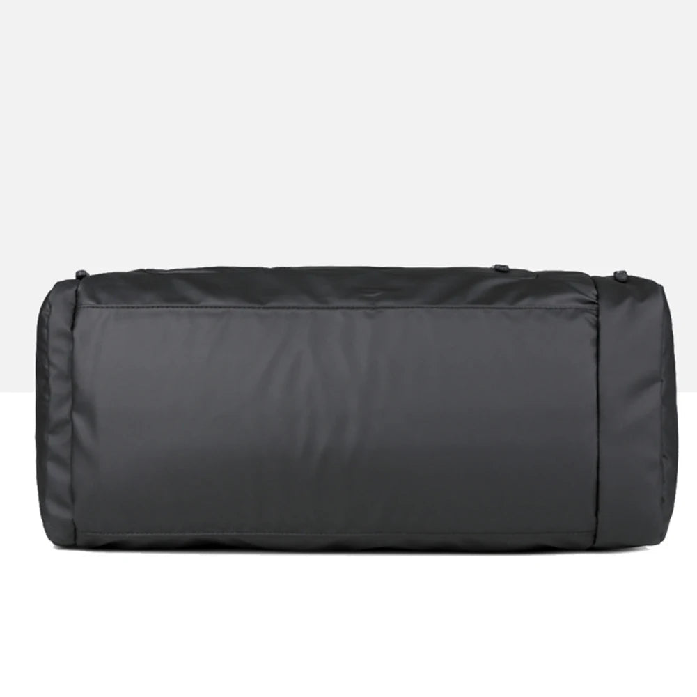 Men Fitness Bag Large Capacity with Shoe Compartment and Wet Pocket Training Sports Bag for Camping/Trekking/Hiking/Traveling