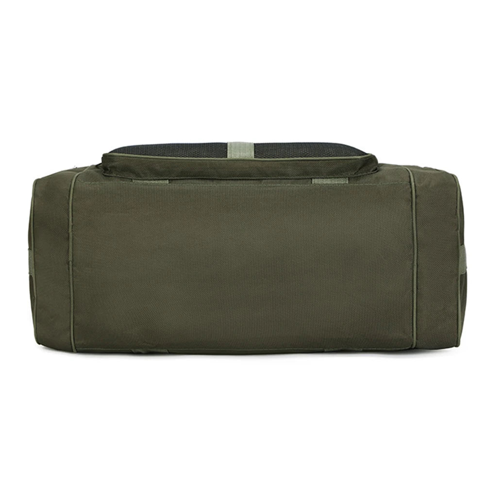 Nylon Travel Duffel Bag Large Capacity Handbag Portable Outdoor Gym Luggage Bag Multifunctional Waterproof Sports Fitness Bags