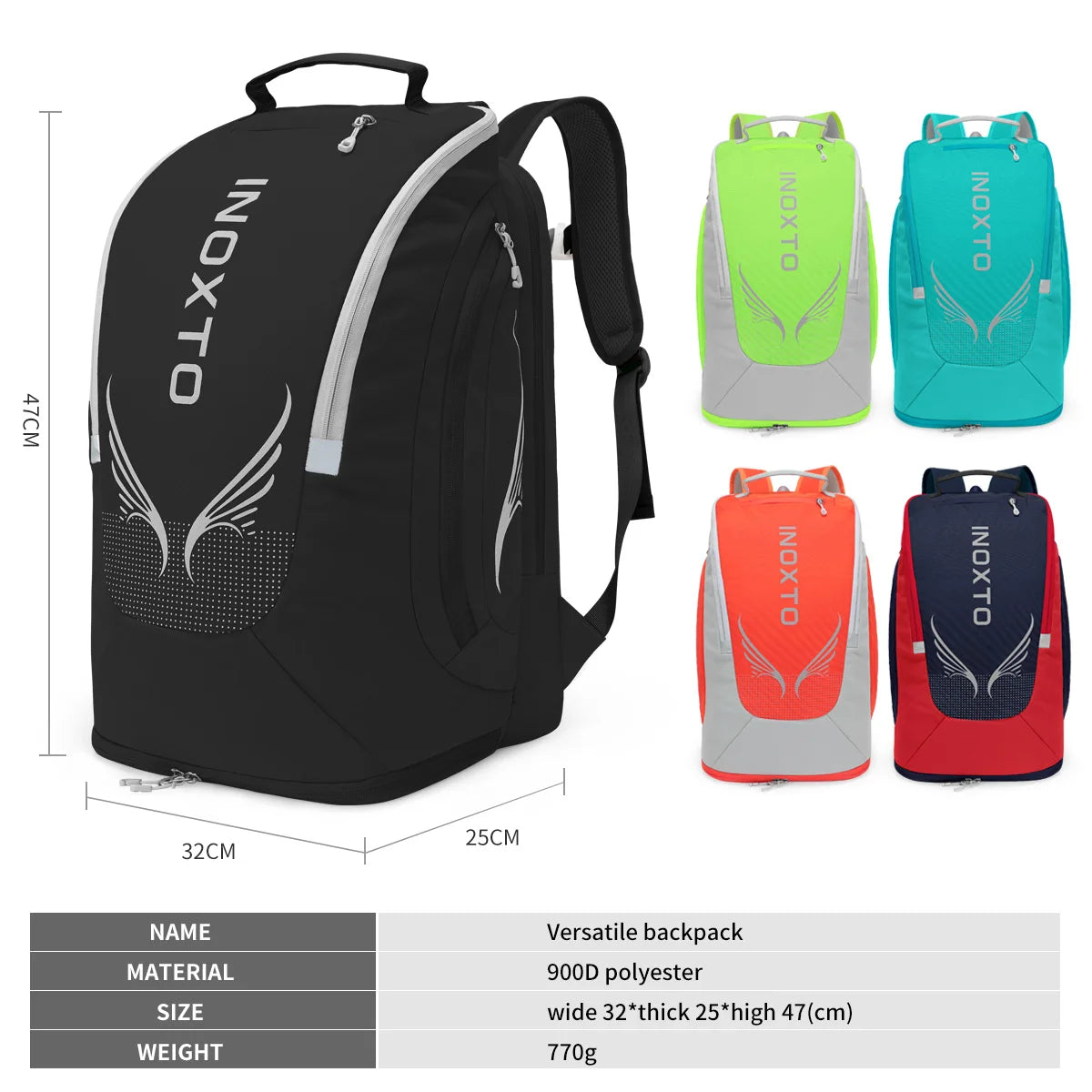 Gym Bag Waterproof Fitness Bag Sport Men Women Bag Outdoor Fitness Portable  Ultralight Yoga Gym Sports Backpack Racket Bag