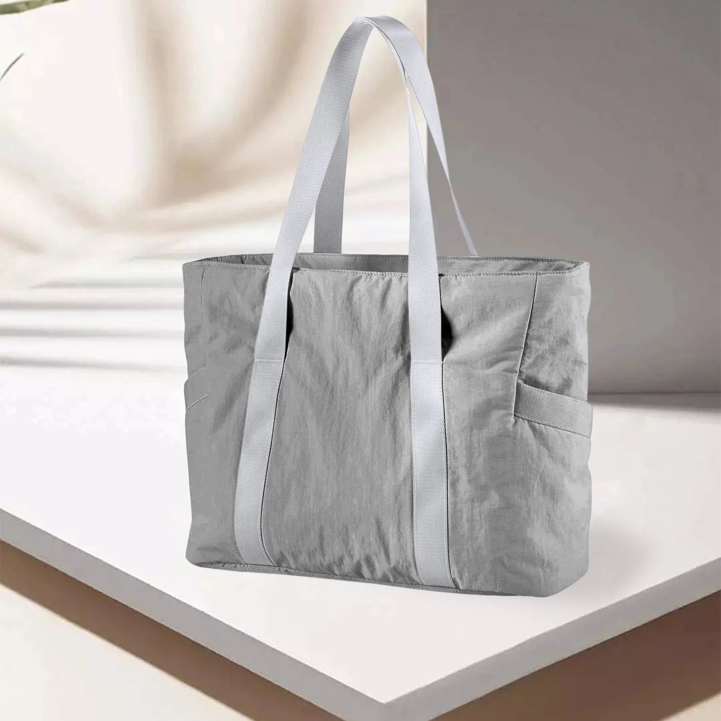 Women Waterproof Travel Duffel Bag Lightweight Shoulder Weekender Overnight Bag for Gyms Weekend Getaway