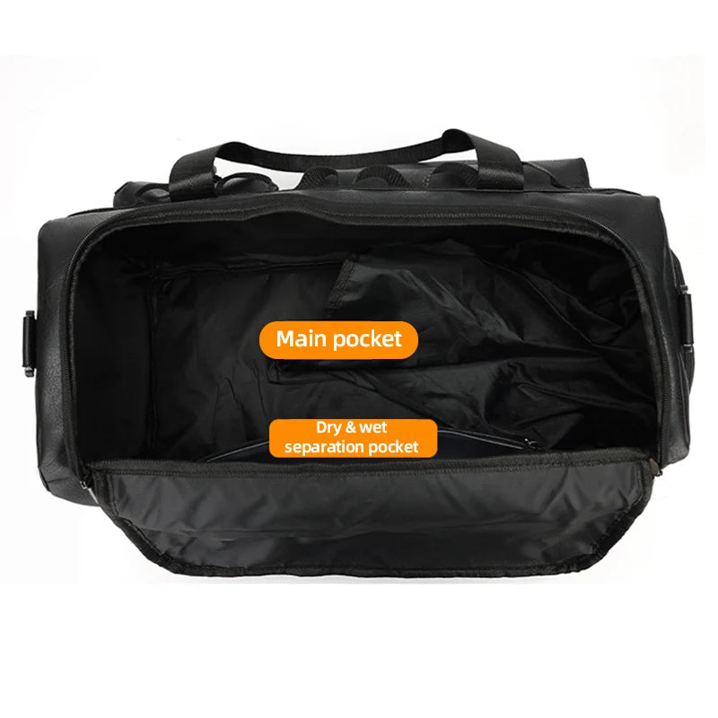 Sports Duffel Bag Gym Fitness Yoga Bags Travel Handheld Outdoor Camping Hiking Handbag with Shoes Pack Large Luggage Satchel