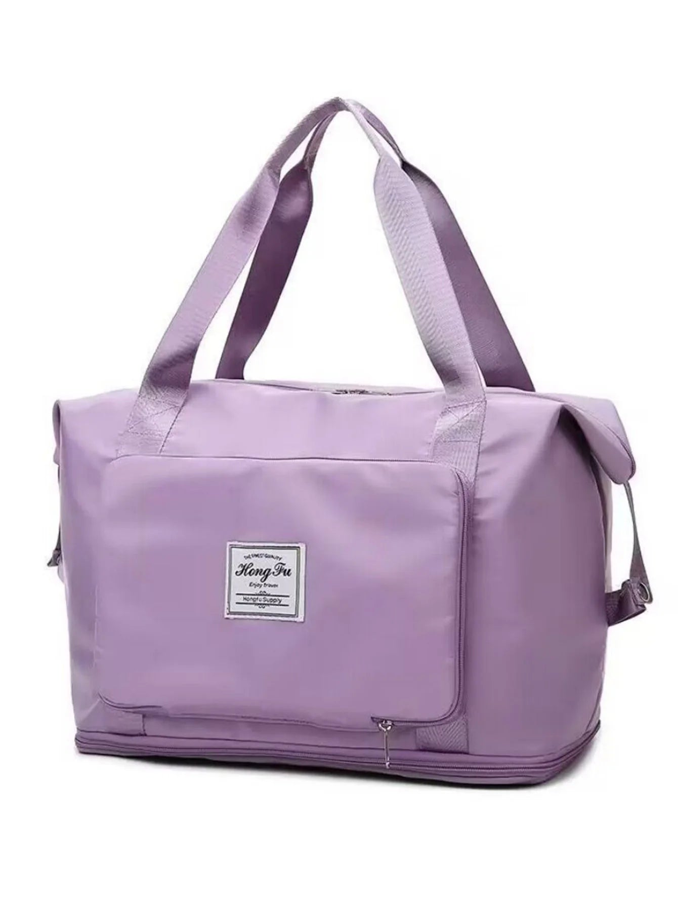 Multifunctional Foldable Fitness Bag Large Capacity Shoulder Bag Sports Handbag Purple Blue Black Pink