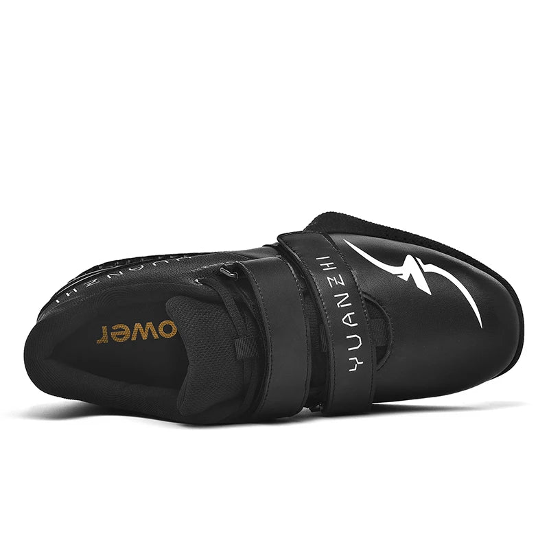 Professional Weightlifting Shoes for Men Women Flat Bottom Power Training Sneakers Indoor Gym Footwears Comfortable