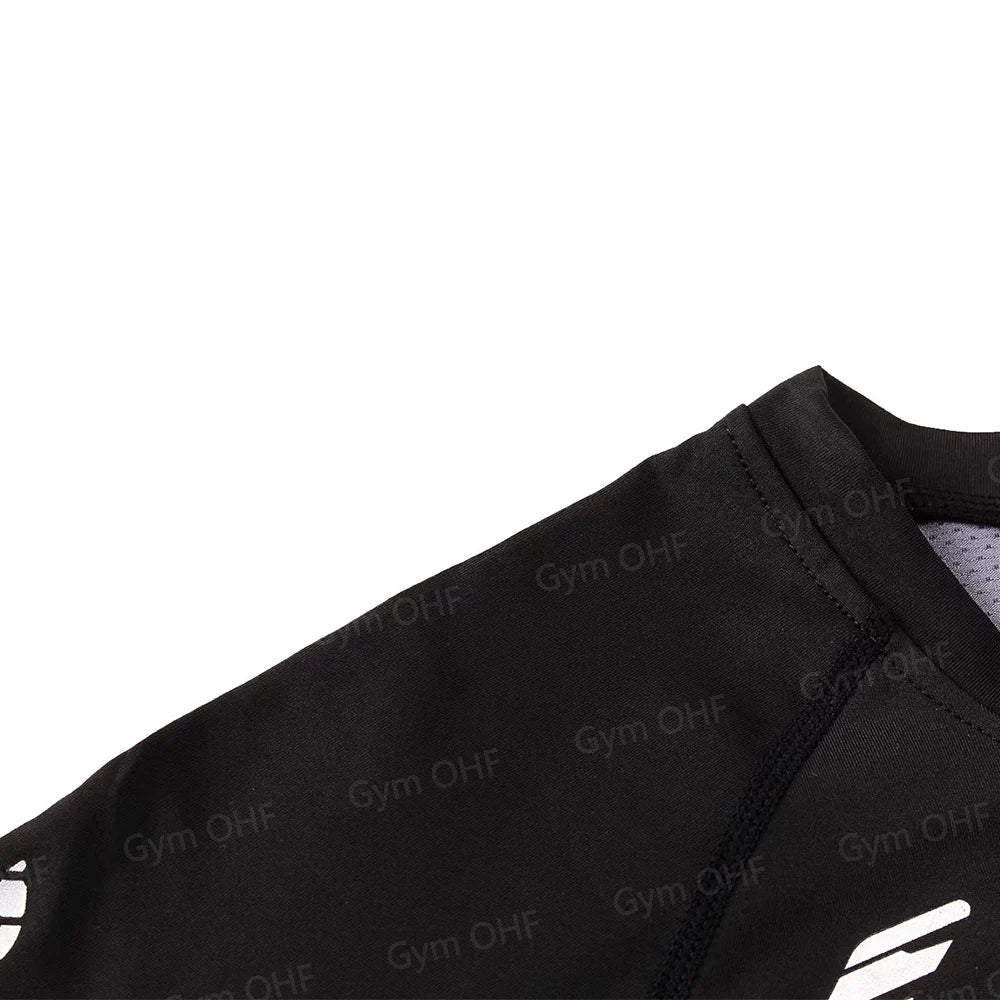 T Shirt Men Rashguard Jiu Jitsu Bjj Gym Fitness Running Training Shirts Boxing Jersey Compression Nightwing Print Tops For Male